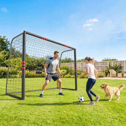 Āra futbola vārti 300x200 cm ar tīklu un putu polsterējumu