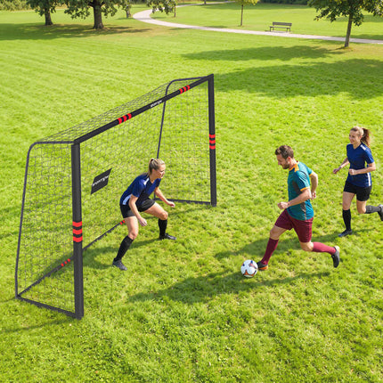 Āra futbola vārti 300x200 cm ar tīklu un putu polsterējumu