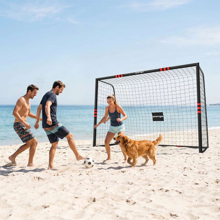 Āra futbola vārti 300x200 cm ar tīklu un putu polsterējumu