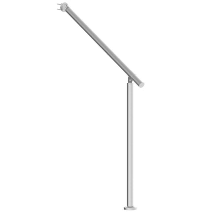 Outdoor Stair Handrail 31.5 in, Stainless Steel, Silver