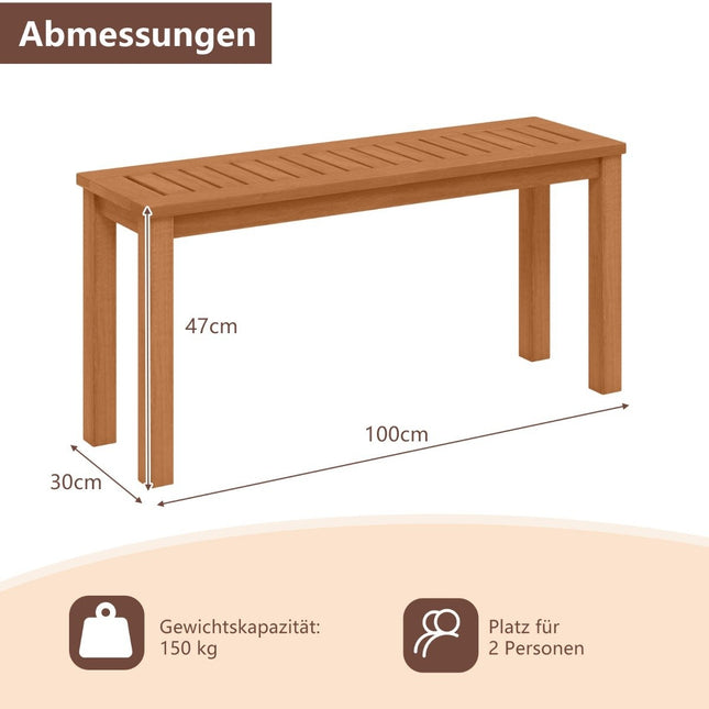 Āra koka sols, divvietīgs, tīkkoka eļļas apdare, 150 kg celtspēja
