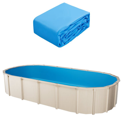 Oval Pool Liner 16.4 x 9.8 Ft, Unibead, 47 In Wall