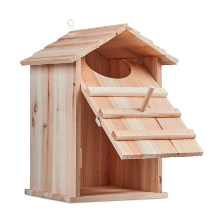 Owls Nest Box Wood