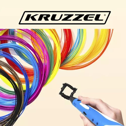 PLA 3D filamenti - 20 gab. x 3 m Kruzzel 19874