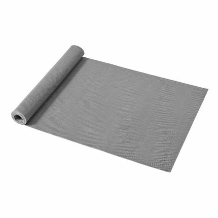PVC Drainage Mat, 90 x 300 cm, Non-Slip, Gray