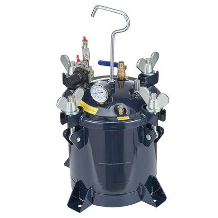 Paint Pressure Pot Tank, 10L 2.5 Gal, 70 PSI