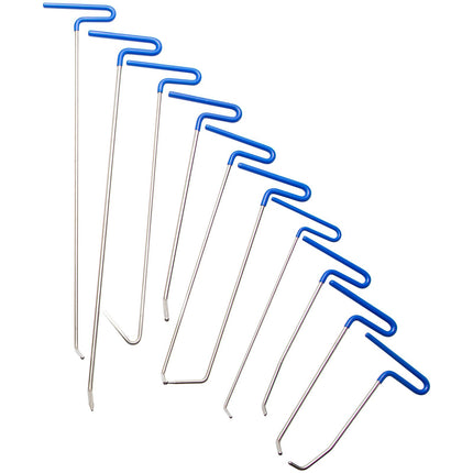 Paintless Dent Repair Rod Kit, 20-Piece Stainless Steel