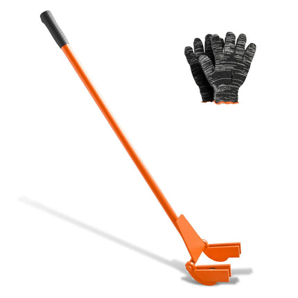 Pallet Buster Tool, Flip-Head 45 In Carbon Steel Bar