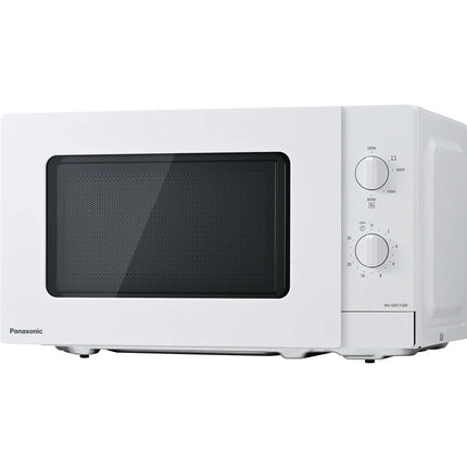 Panasonic mikroviļņu krāsns 800 W 20 L ar mehāniskiem regulatoriem, balta