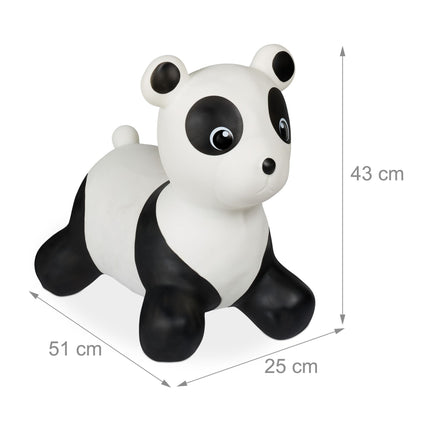 Panda lēkājošs dzīvnieks