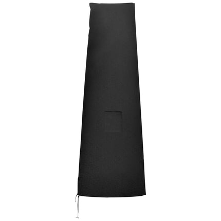 Saulessarga aizsargapvalks saulessargiem līdz Ø400 cm, lietussarga pārsegs, pārsegs ar rāvējslēdzēju, kabatas stieni, oksfordas audums, melns