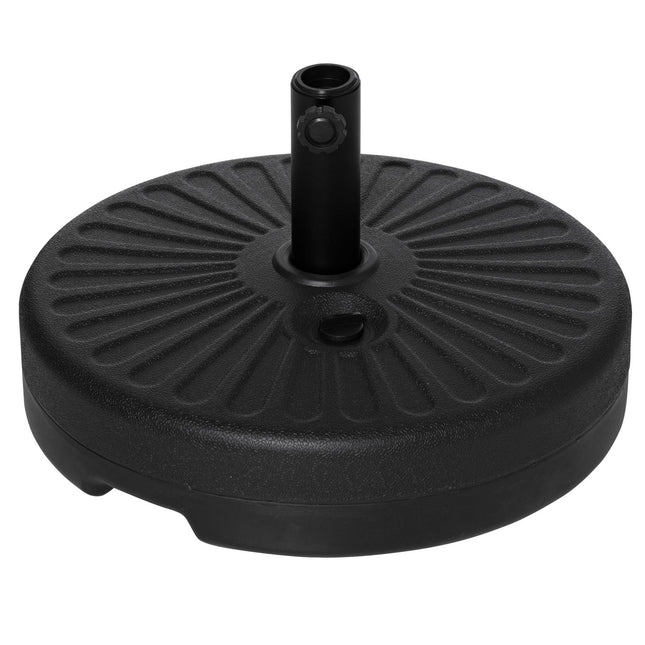 Saulessarga statīvs 21-26 kg, Ø38 mm, cementa, melns, Ø51x30 cm