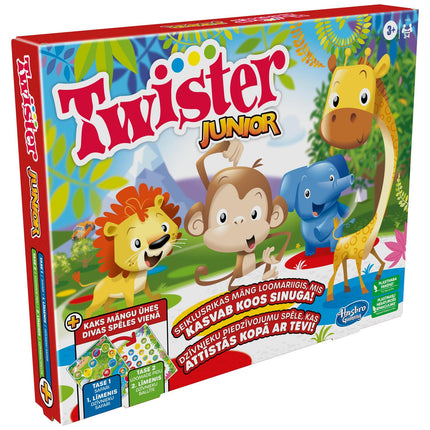 Ballīšu spēle Twister Junior (latviešu un igauņu valodā)