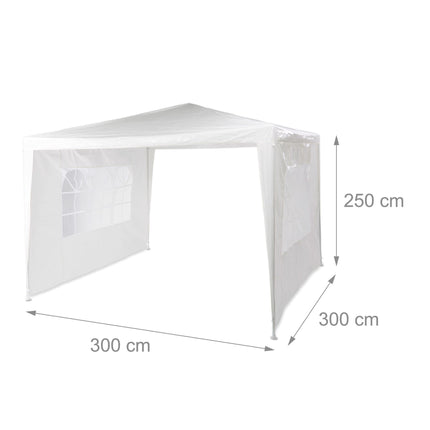 Svinību telts 3x3 m 2 sienas