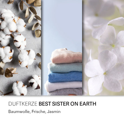 Zemesriekstu aromātiskā svece stikla burciņā - aromātiska dāvana