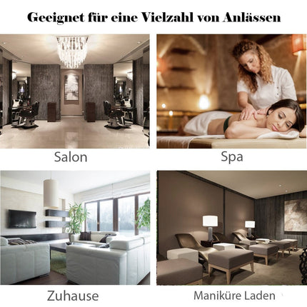 Pedikīra krēsls ar regulējamu sēdekļa augstumu, kāju balsts nagu kopšanai salonos, spa, balts