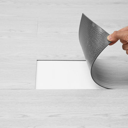Peel And Stick Vinyl Floor Tiles, 36 Pack, 36x6 In