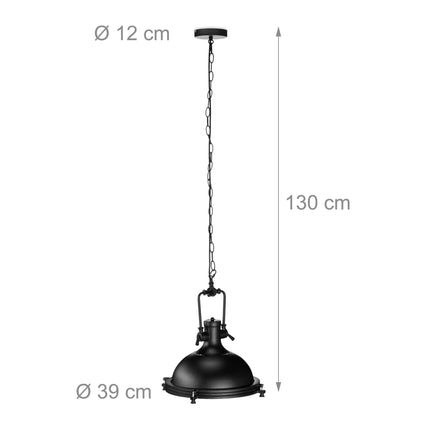 Metāla piekaramā lampa