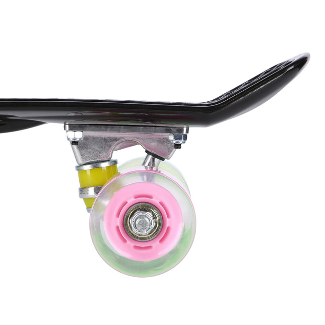 Pennyboard skrituļdēlis, klasiski melns, izturīgs dizains