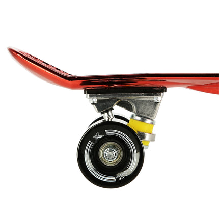 Pennyboard skrituļdēlis, sarkans elektrostyle klājs