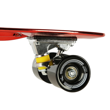 Pennyboard skrituļdēlis, sarkans elektrostyle klājs