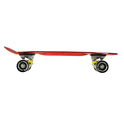 Pennyboard skrituļdēlis, sarkans elektrostyle klājs