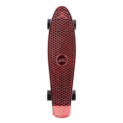 Pennyboard skrituļdēlis, sarkans elektrostyle klājs