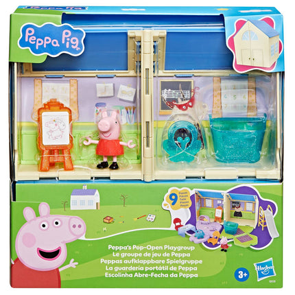 Peppa Pig rotaļu komplekts ar izbīdāmām funkcijām un aksesuāriem