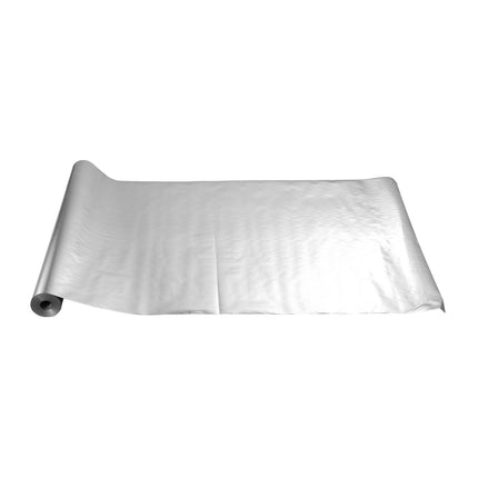 Perforated Reflective Insulation Roll, Double Foil, 4 x 125 ft
