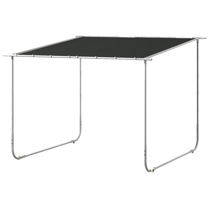 Pergola, aptuveni 3 x 3 m paviljons, terases nojume ar UV aizsardzību, smilšu maiss, dārza paviljons, terases paviljons ar riteņiem balkonam, Oksforda