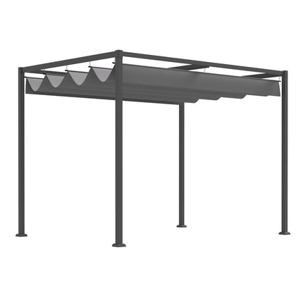 Sliding roof Pergola Gazebo - Weatherproof patio roof
