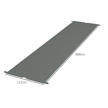 Pergolas nojume, UV aizsardzība, 3x3m, tumši pelēka
