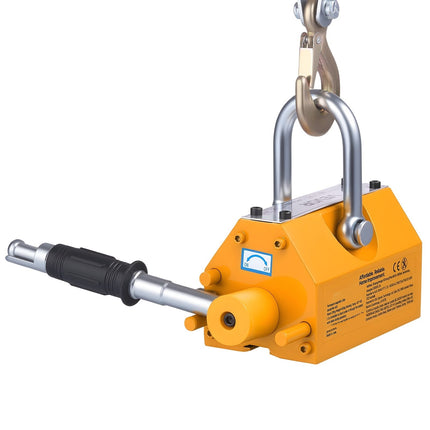 Permanent Magnetic Lifter, 400 kg, Release Handle Hook