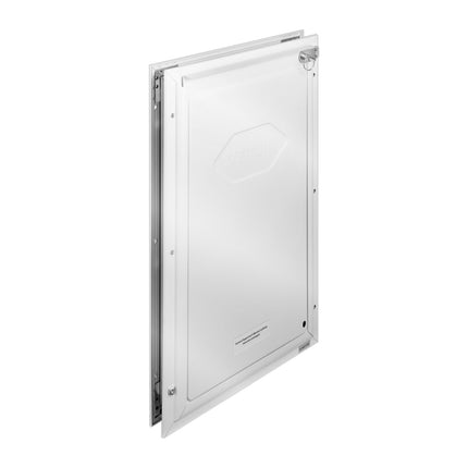 Pet Door XL 16.65 x 27.44, Aluminum Frame, Lock