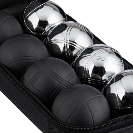 Petanka boules komplekts, 8 bumbiņas ar pārnēsāšanas somu