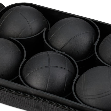 Petanka boules komplekts - 8 bumbiņas ar pārnēsāšanas somu