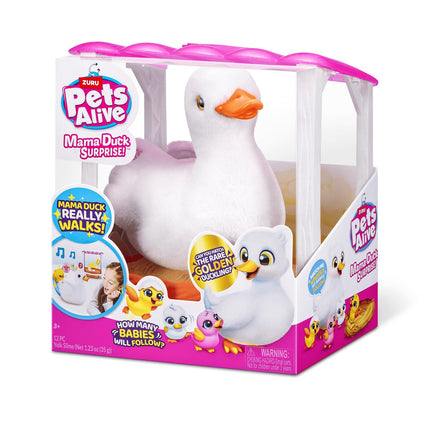 Mājdzīvnieku rotaļu komplekts Mama&Baby pārsteiguma pīles