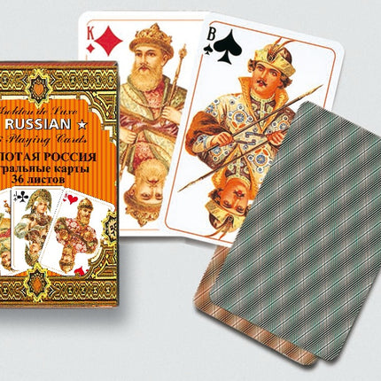 Piatnik spēļu kārtis Golden Russian
