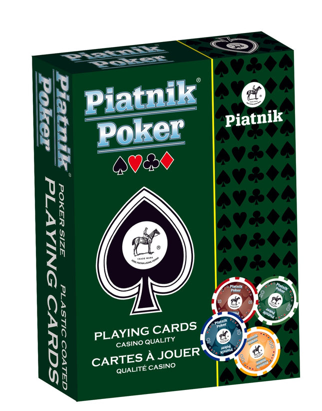 Piatnik spēļu kārtis pokers