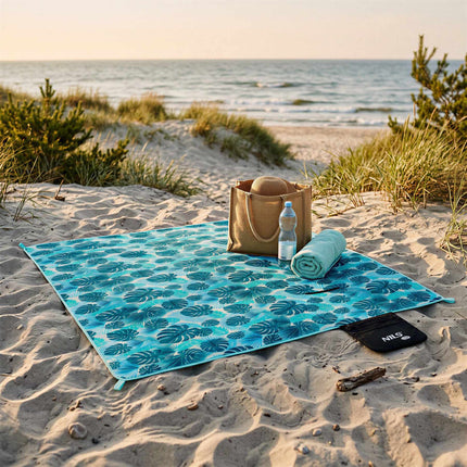 Piknika sega 200x200 cm, ūdensnecaurlaidīga, izolēta pamatne