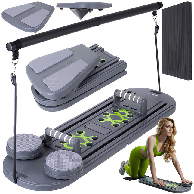 Pilates Board with Handles, 97x35 cm, Home Fitness