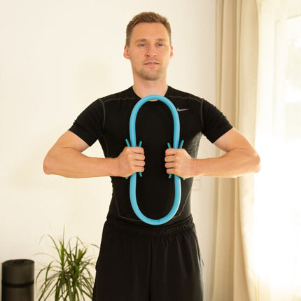 Pilates gredzens zils