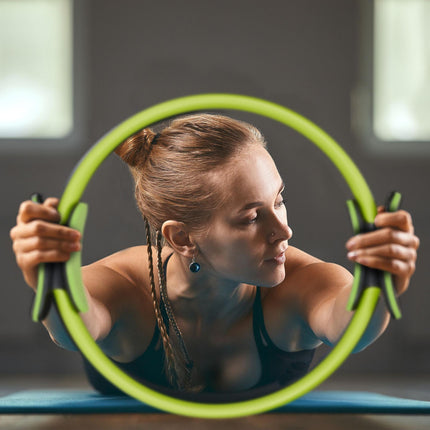 Pilates gredzens zaļš