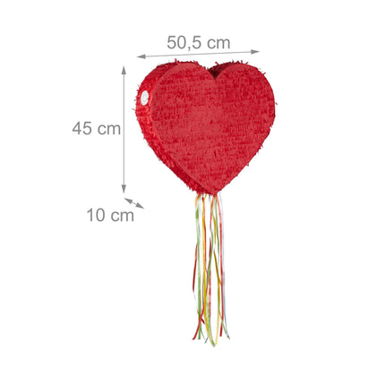 Pinata sarkanā sirds