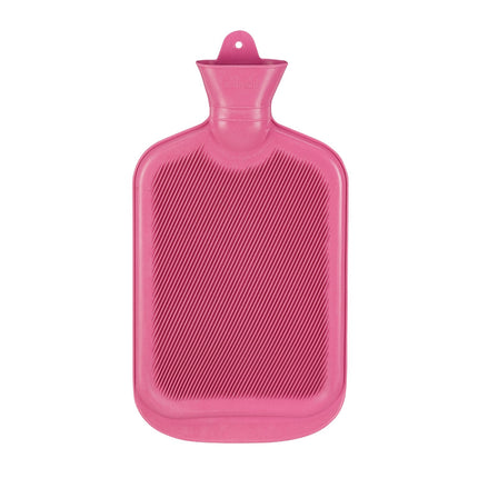 Rozā karstā ūdens pudele 2L