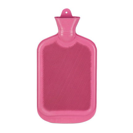 Rozā karstā ūdens pudele 2L