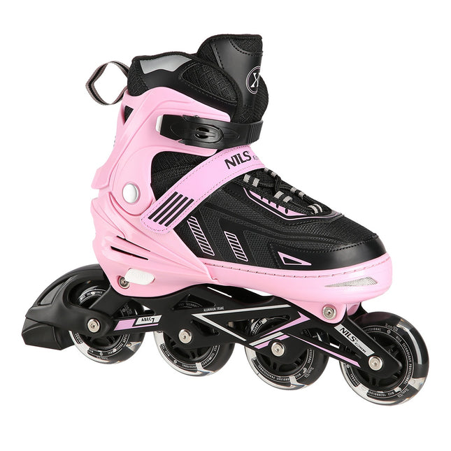 Pink LED In-Line Skates, Size M (35-38)