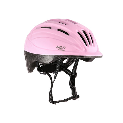 Rozā vidēja izmēra ķivere, izmērs 52-56 cm