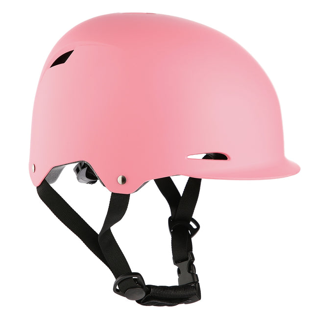 Rozā XS izmēra ķivere, 49-54 cm, viegla, regulējama