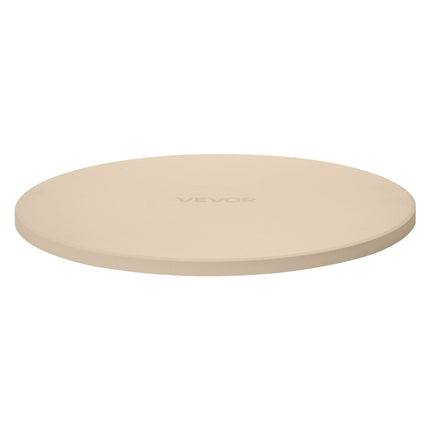 Pizza Stone 16 Inch Cordierite, 17 mm Thick, Stand